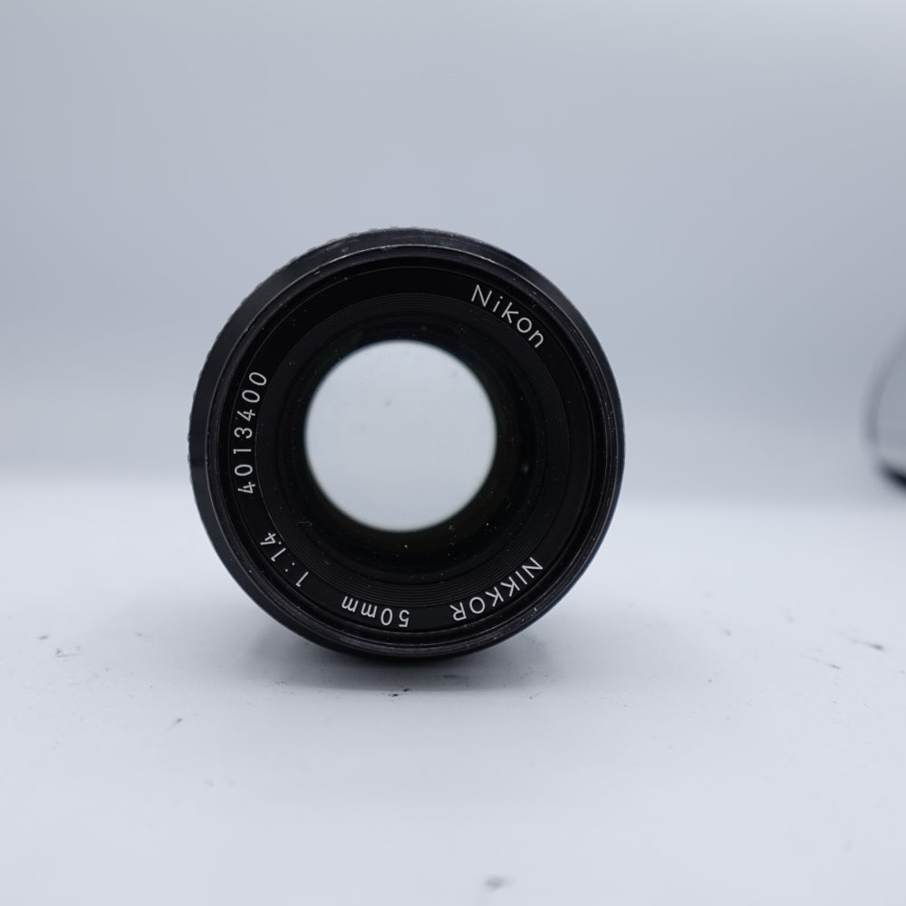 Used Nikon AI Nikkor 50mm f/1.4 SLR Lens | Black | U8