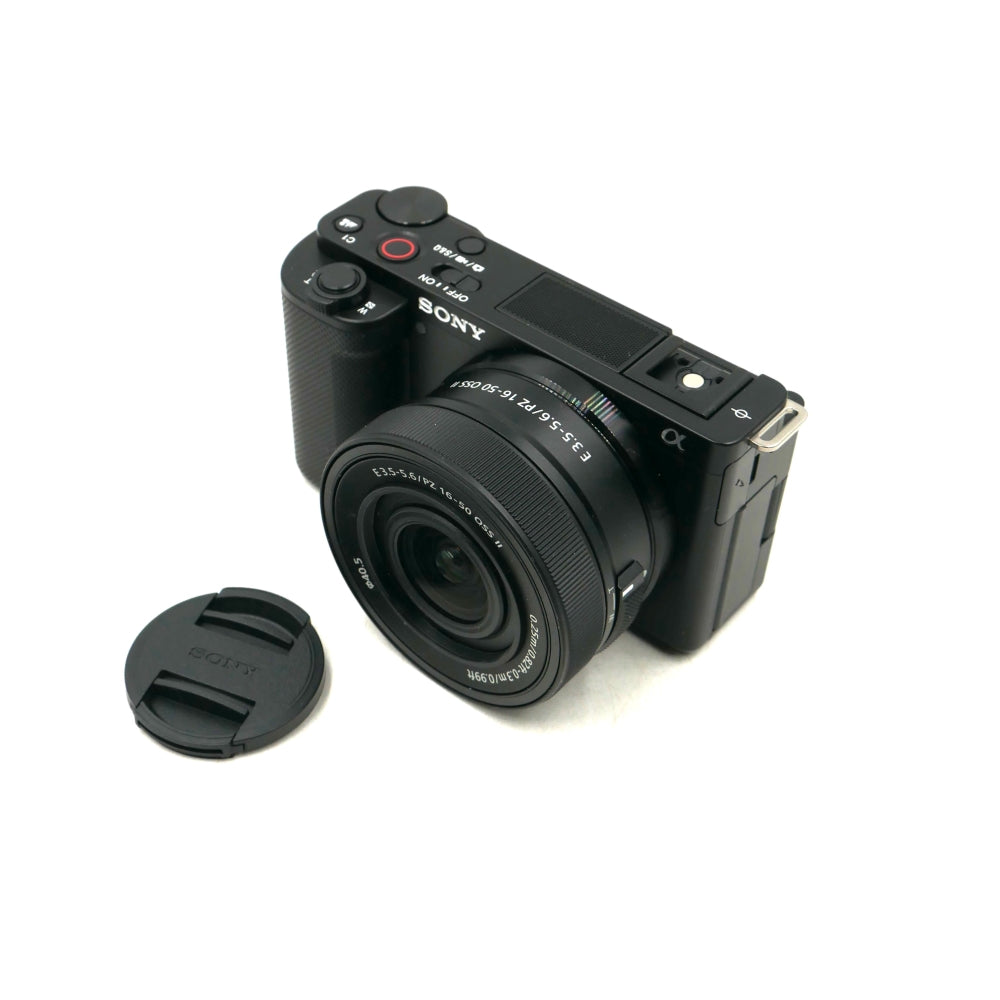 Sony ZV-E10 Mirrorless Camera with 16-50mm f/3.5-5.6 II Lens | Black  **OPEN BOX**