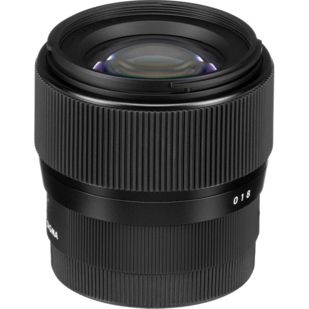 Sigma 56mm f/1.4 Contemporary DC DN Lens Compatible with Sony E Mount (APS-C) Bundle with 55mm Filter + Lens Cap Keeper + Deluxe Cleaning Kit + Cleaning Cloth (5 Items)