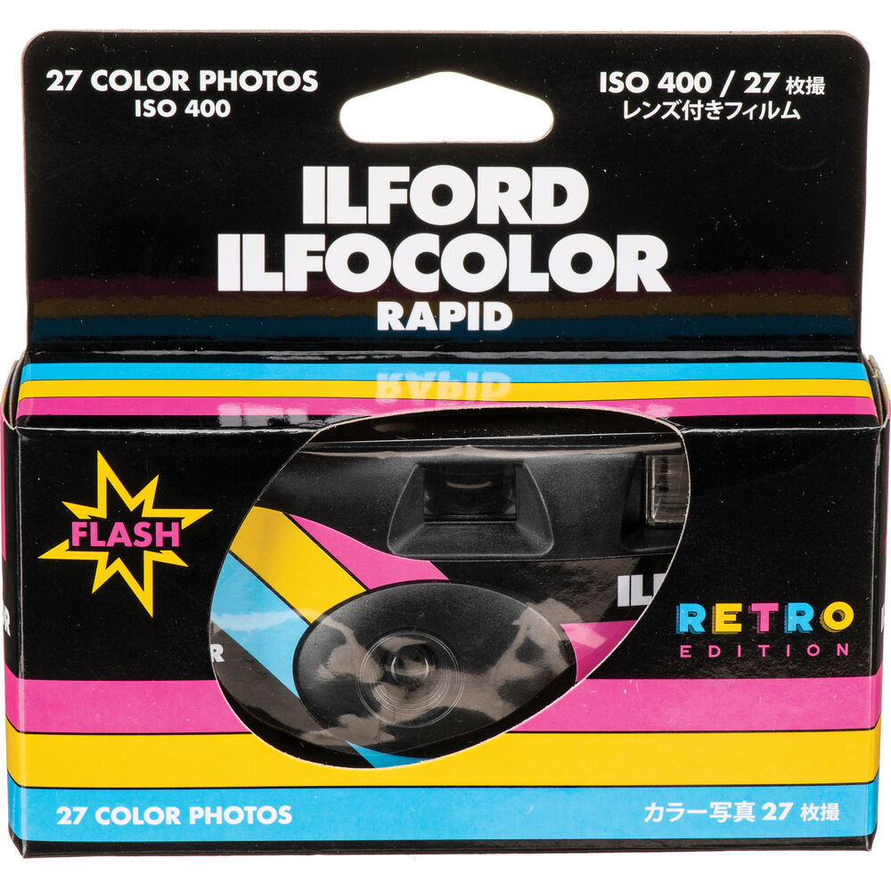 Ilford Ilfocolor Rapid Retro Single Use Camera