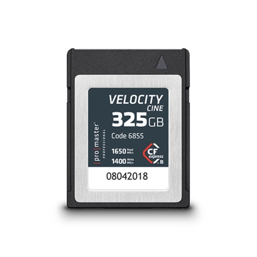 Promaster CFexpress Type B 325GB Velocity CINE Memory Card