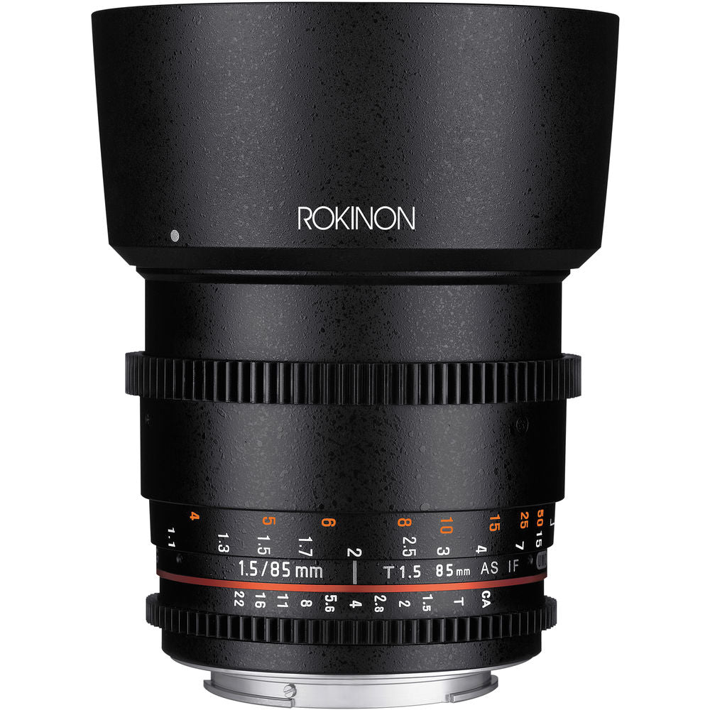 Rokinon 85mm T1.5 Cine DS Lens for Nikon F Mount