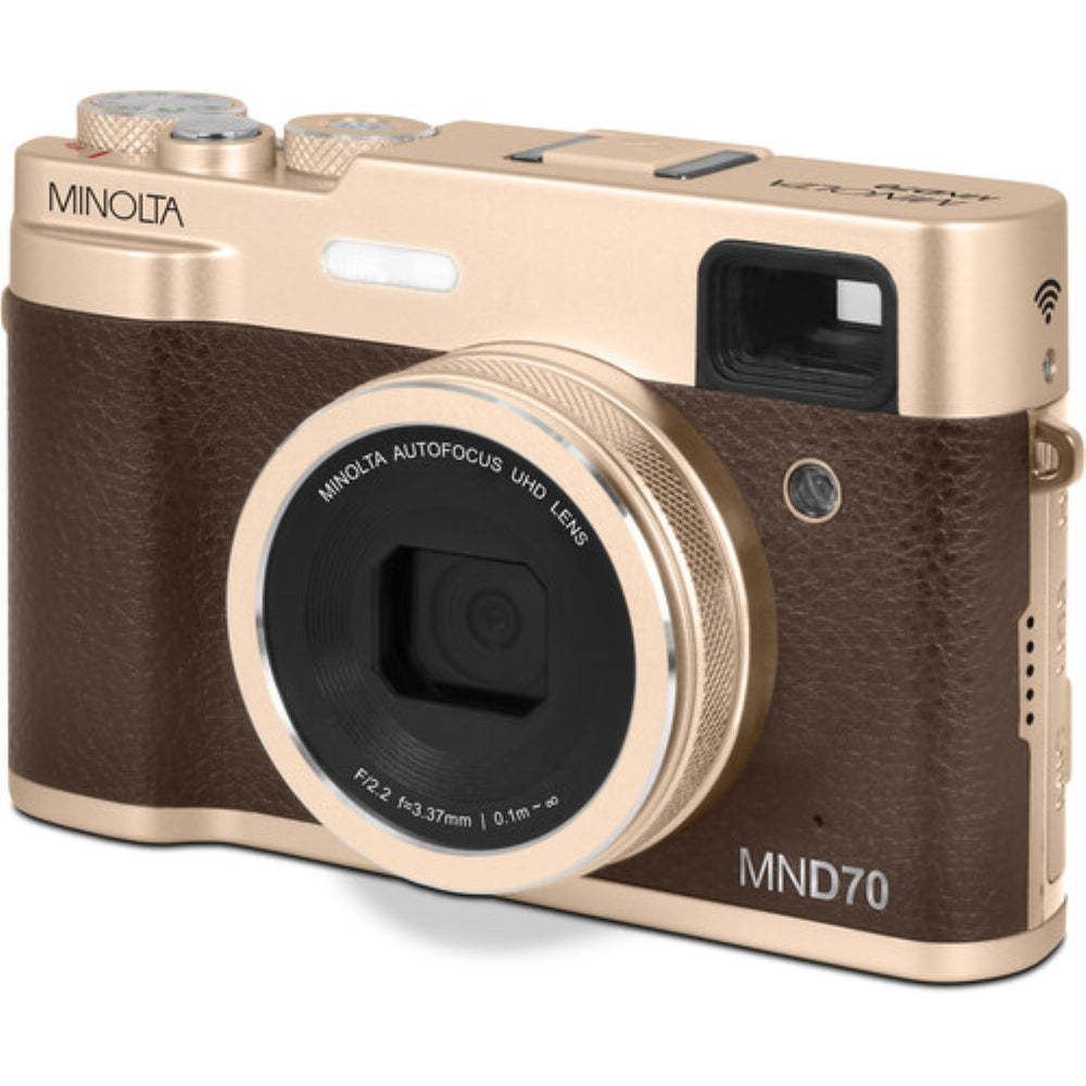 Minolta MND70 Digital Camera | Gold/Brown