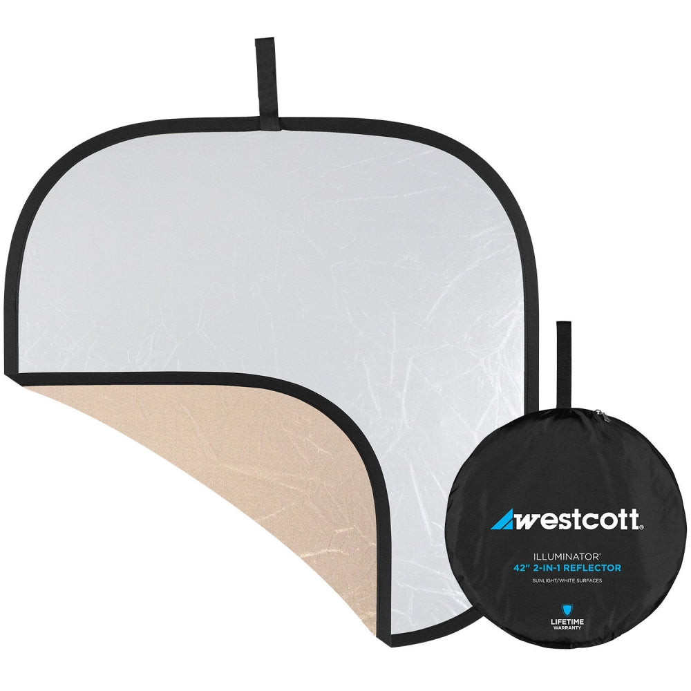 Westcott Illuminator Collapsible 2-in-1 Sunlight/White Bounce 42" Reflector