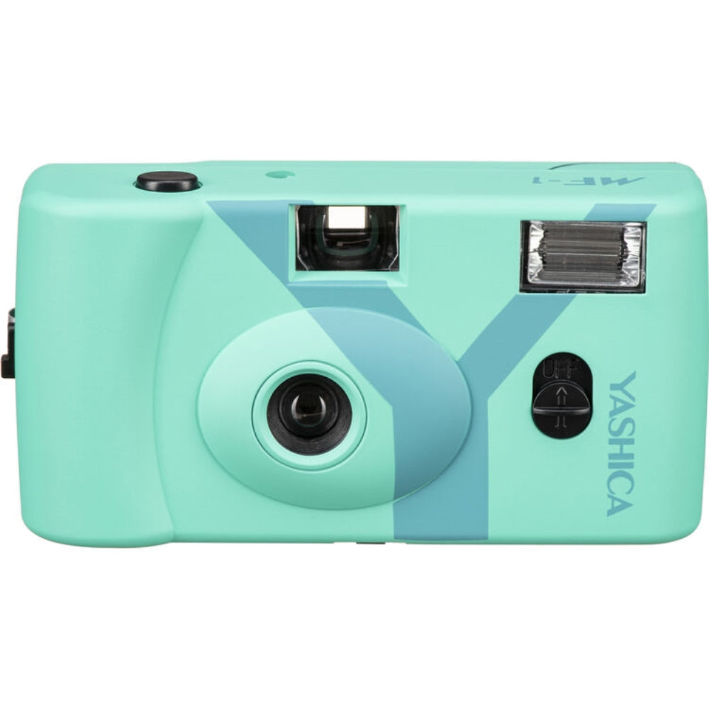 Yashica MF-1 Snapshot 35mm Film Camera | Turquoise