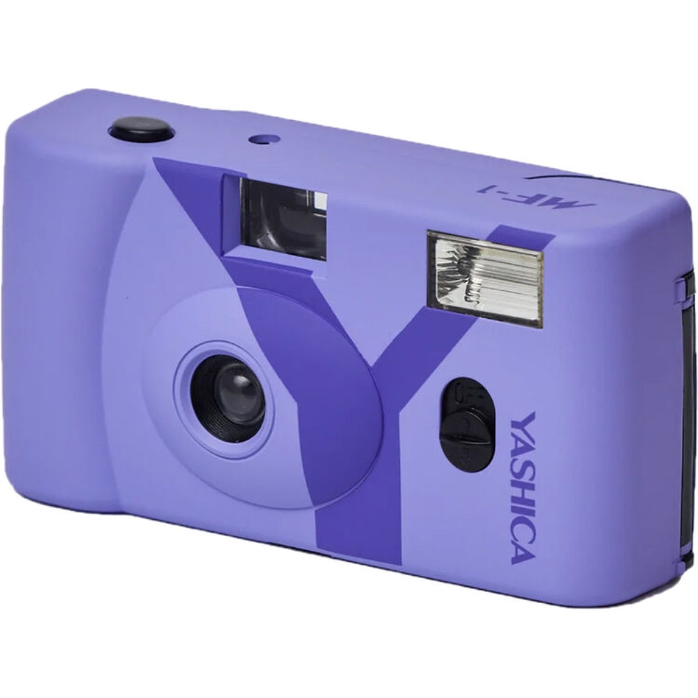 Yashica MF-1 Snapshot 35mm Film Camera | Lavender
