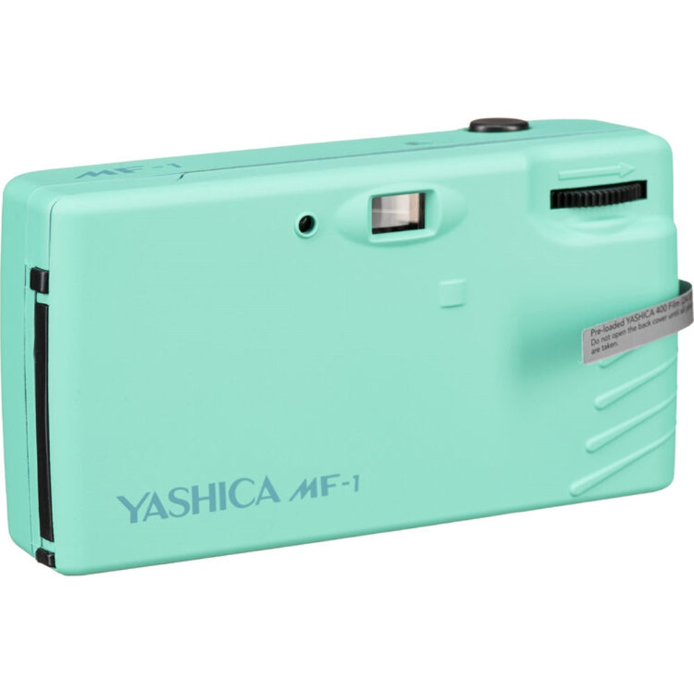 Yashica MF-1 Snapshot 35mm Film Camera | Turquoise