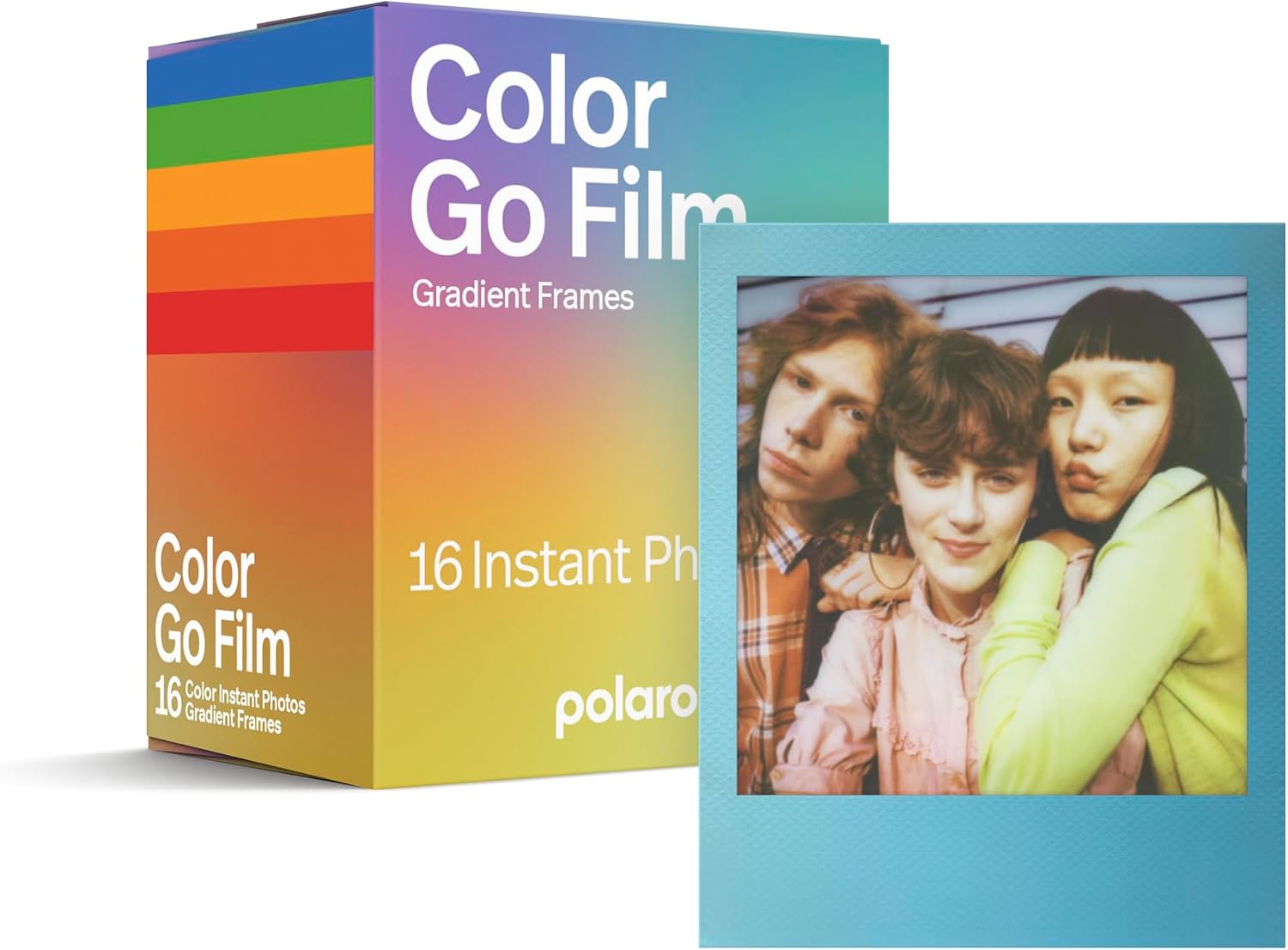 Polaroid Color Film for Go | Gradient Frame, Double Pack