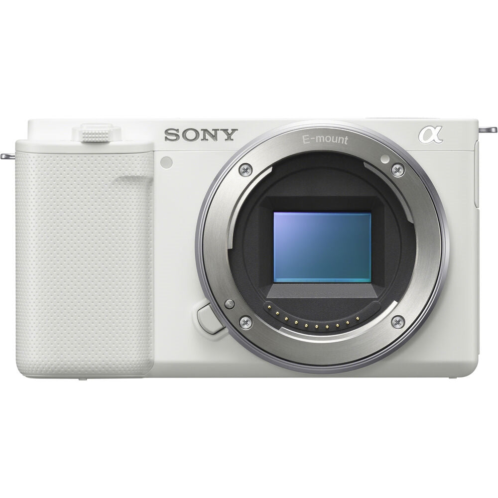 Sony ZV-E10 Mirrorless Camera | Body Only, White