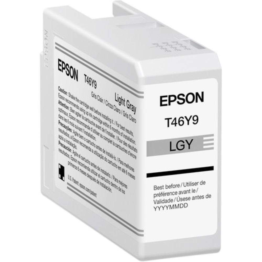 Epson T46Y Light Gray UltraChrome PRO10 Ink Cartridge | 50mL