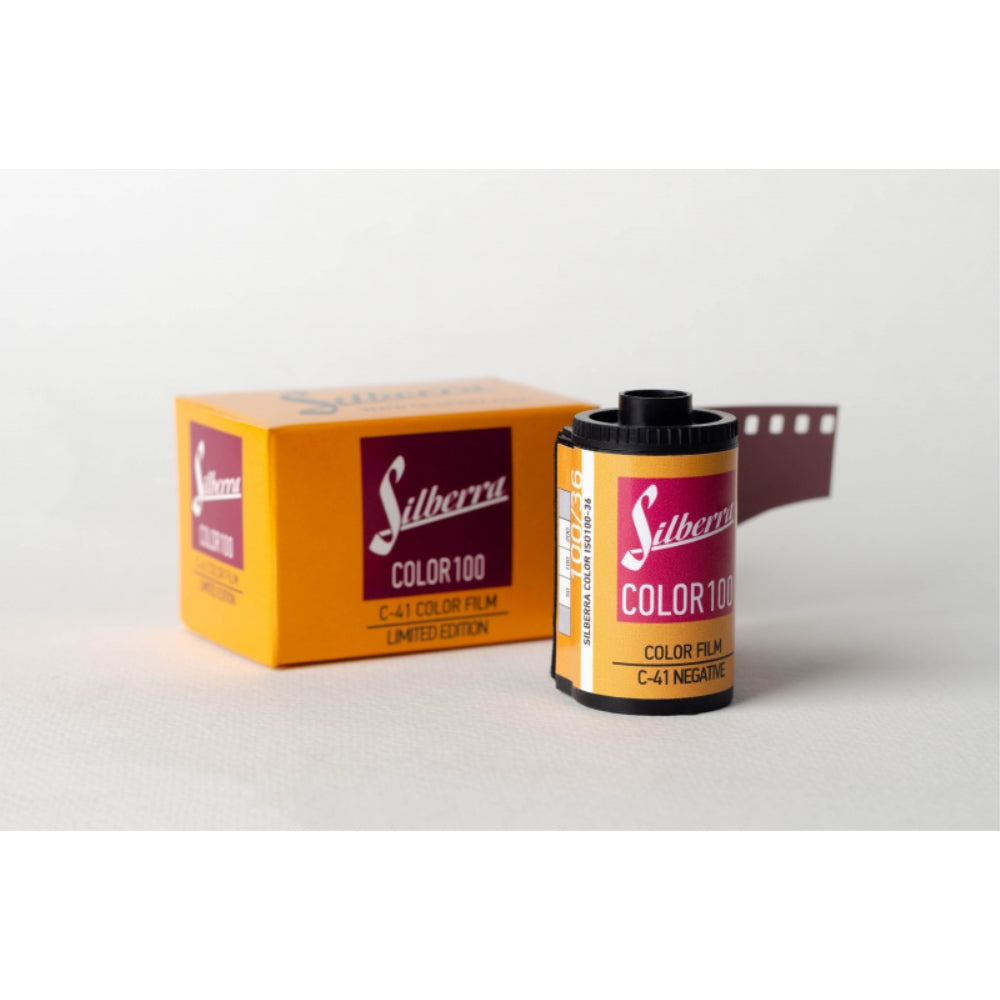 Silberra Films COLOR 100 Color Negative Film | 35mm Roll Film, 36 Expo |  K&M Camera