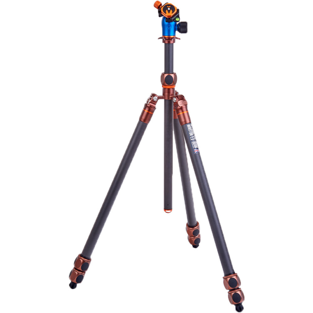 3 Legged Thing Winston 2.0 Tripod Kit with AirHed Pro Ball Head | Bronze and Blue