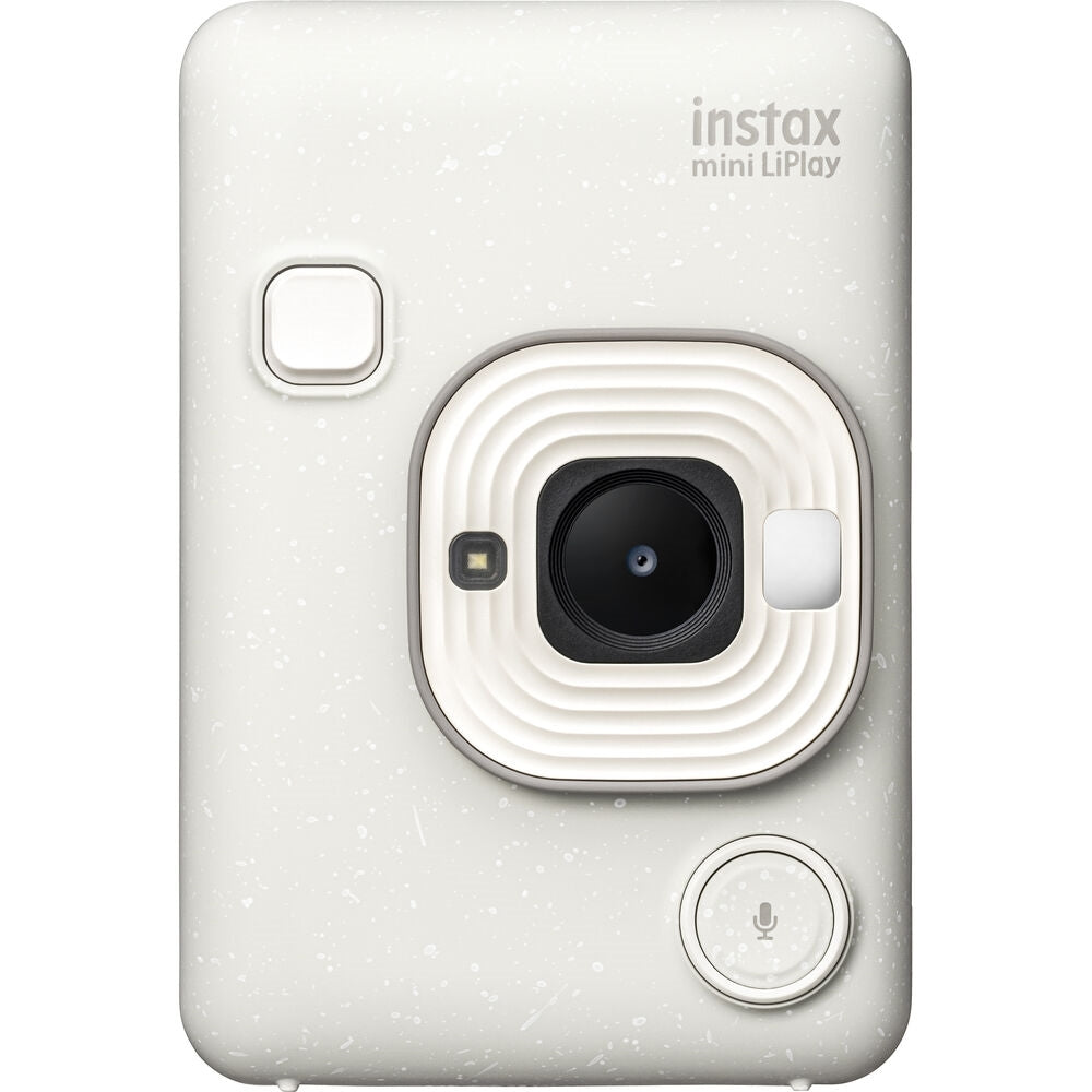 FUJIFILM INSTAX Mini LiPlay C Instant Camera | Misty White