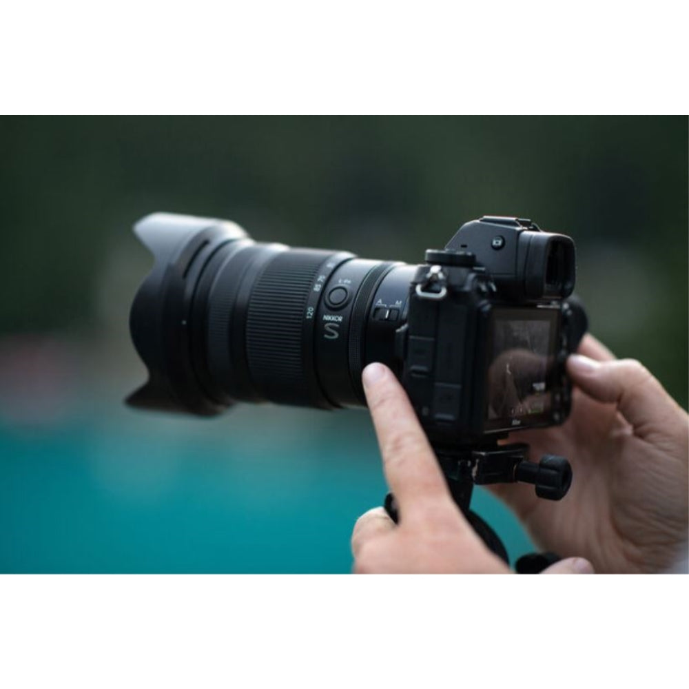 Nikon NIKKOR Z 24-120mm f/4 S Compatible with Z Mount Lens (Full Frame) Bundle with UV Filter + Lens Cap Keeper + Cleaning Kit + Cleaning Cloth (5 Items)
