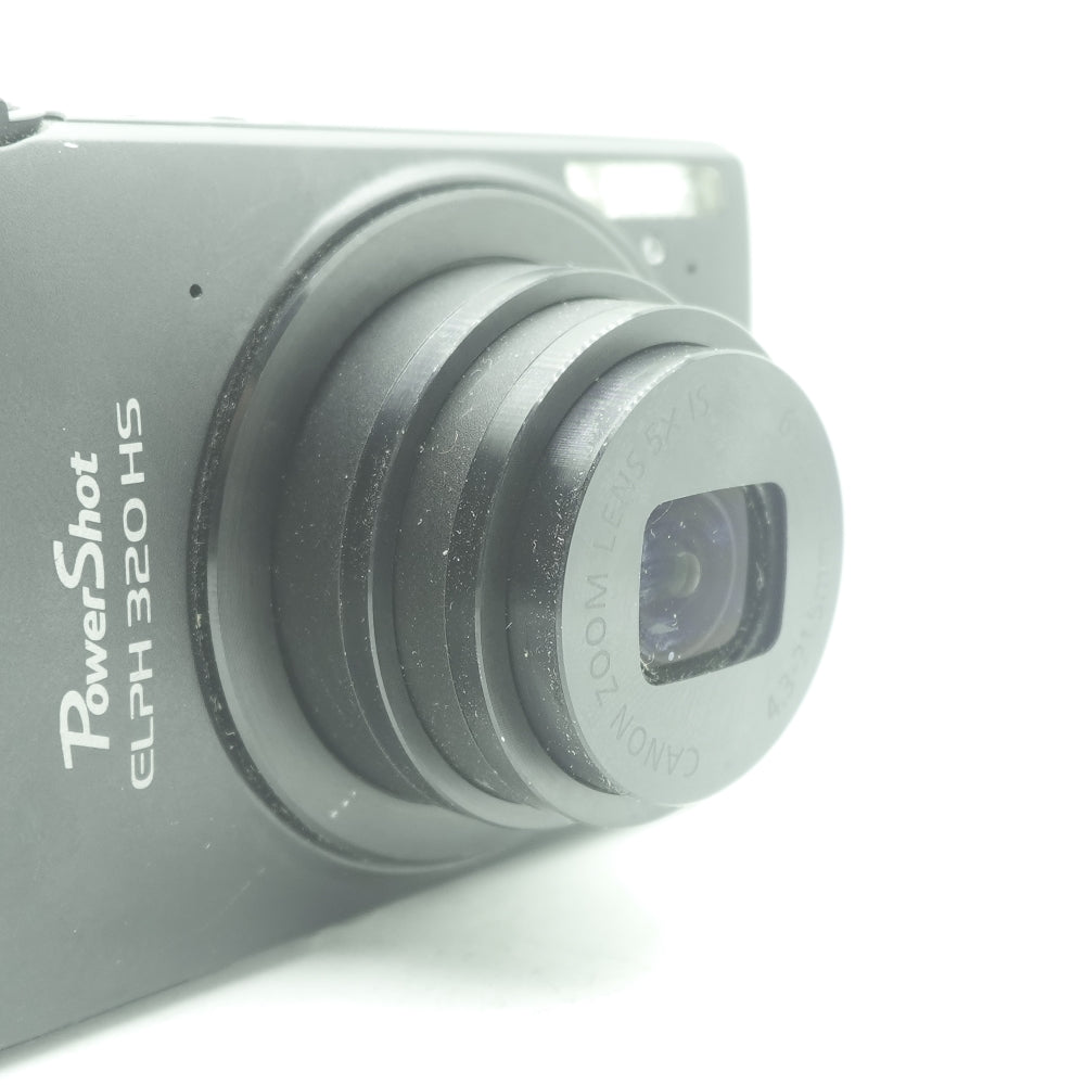 Used Canon PowerShot ELPH 320 HS | Black | U8