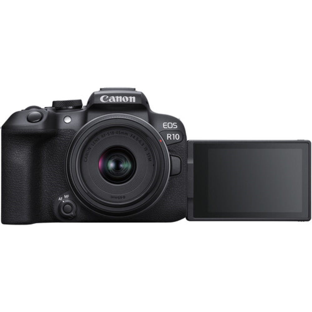 Canon EOS R10 Mirrorless Camera with 18-45mm Lens