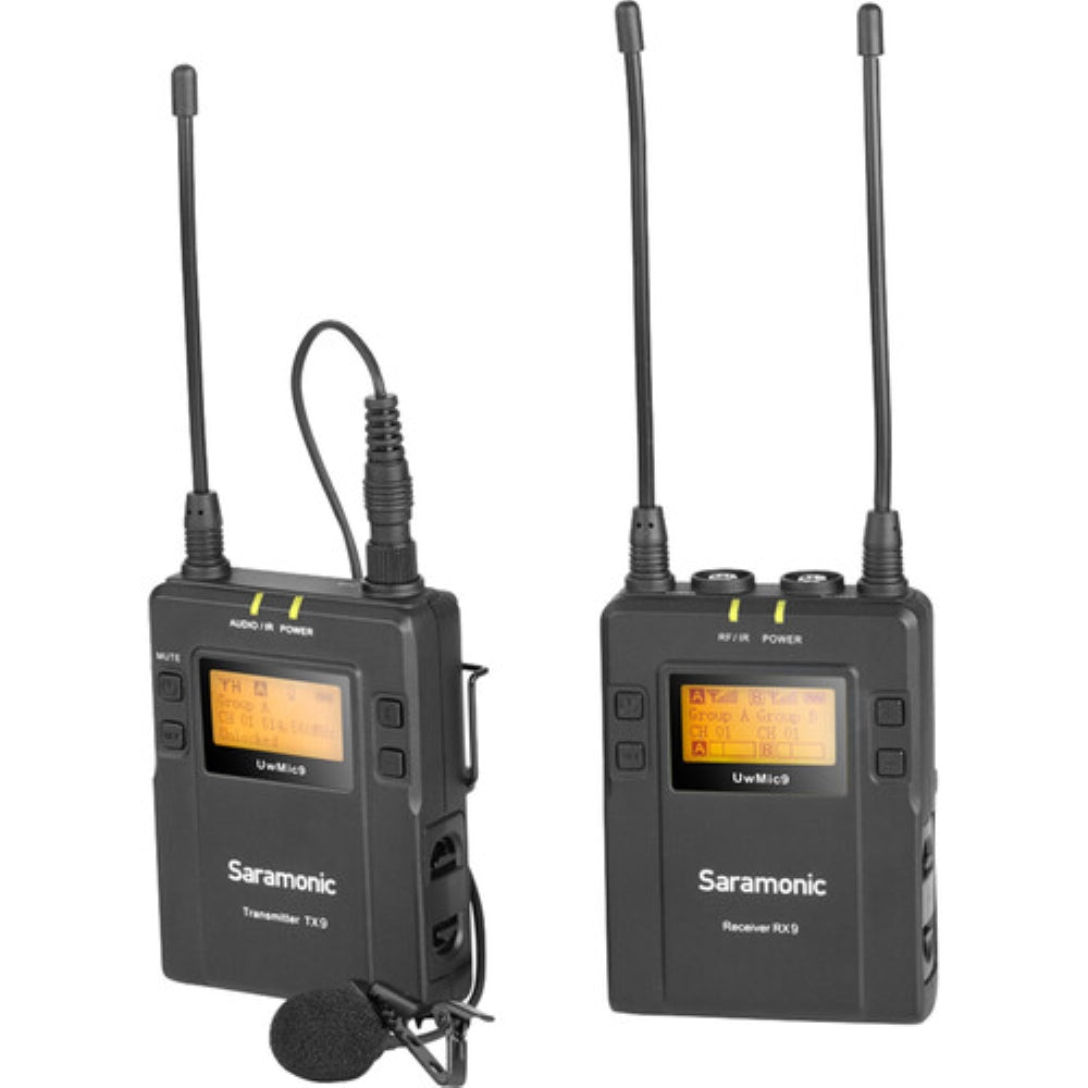 Saramonic UwMic9 Camera-Mount Wireless Omni Lavalier Microphone System | 514 to 596 MHz