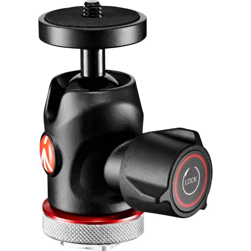 Manfrotto MH492LCD-BHUS Micro Ball Head with Cold Shoe