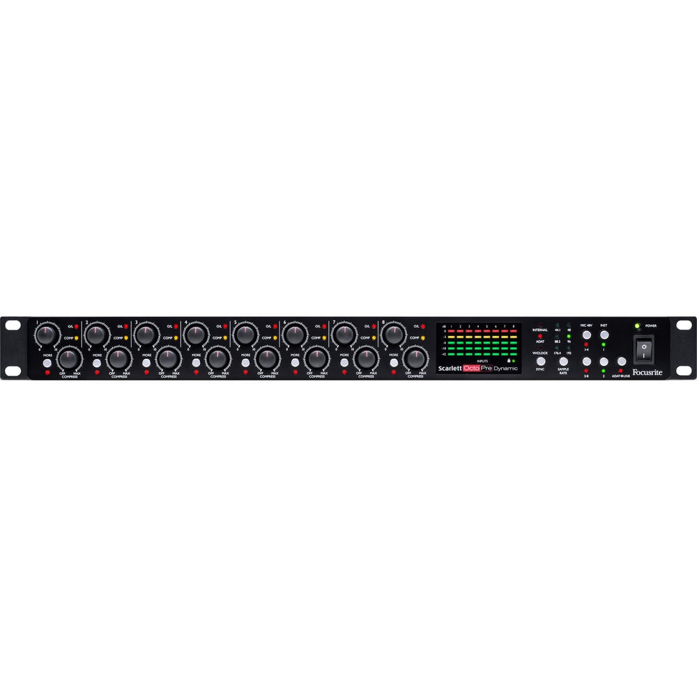 Focusrite Scarlett OctoPre Dynamic Eight Channel Preamp and Interface