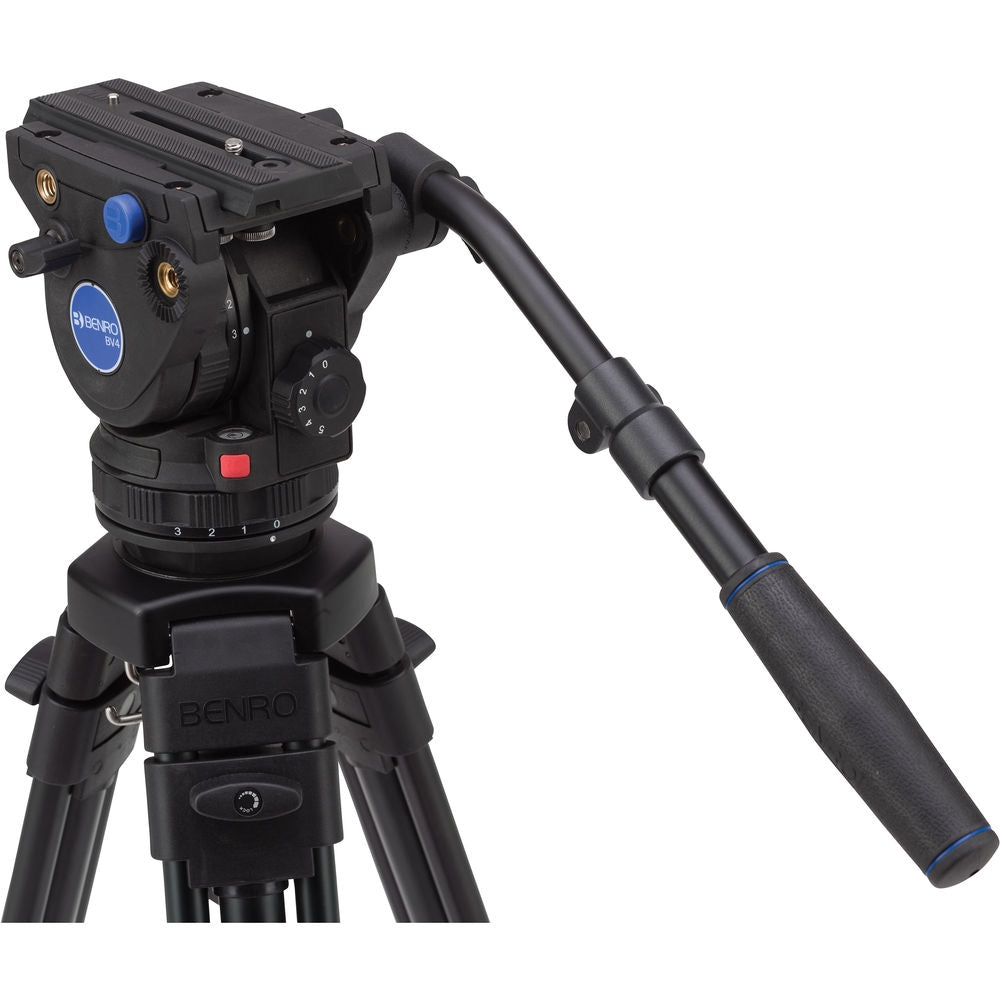 Benro A373F Series 3 Aluminum Video Tripod and BV4 Head