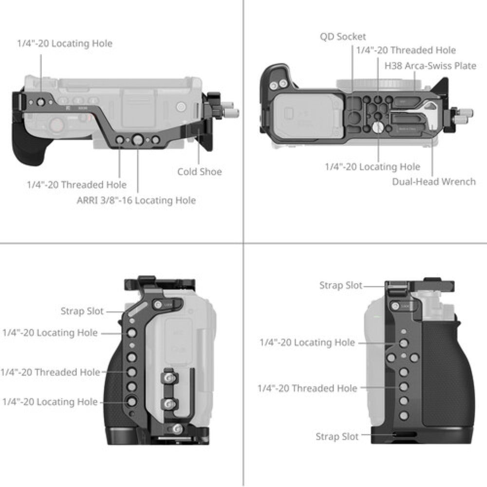 SmallRig Advanced Camera Cage Kit for Nikon ZR