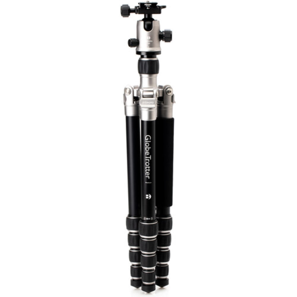 Benro MeFoto GlobeTrotter Aluminum Travel Tripod Kit | Titanium