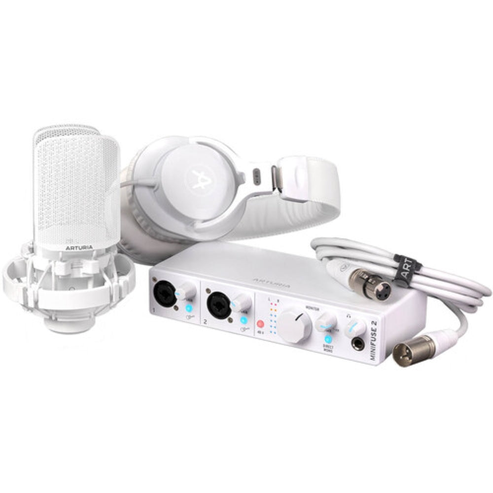 Arturia Minifuse Recording Pack | White