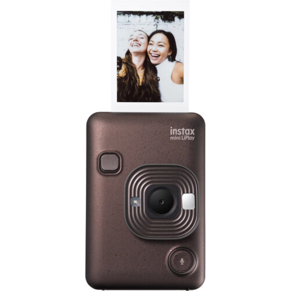 FUJIFILM INSTAX Mini LiPlay C Instant Camera | Deep Bronze