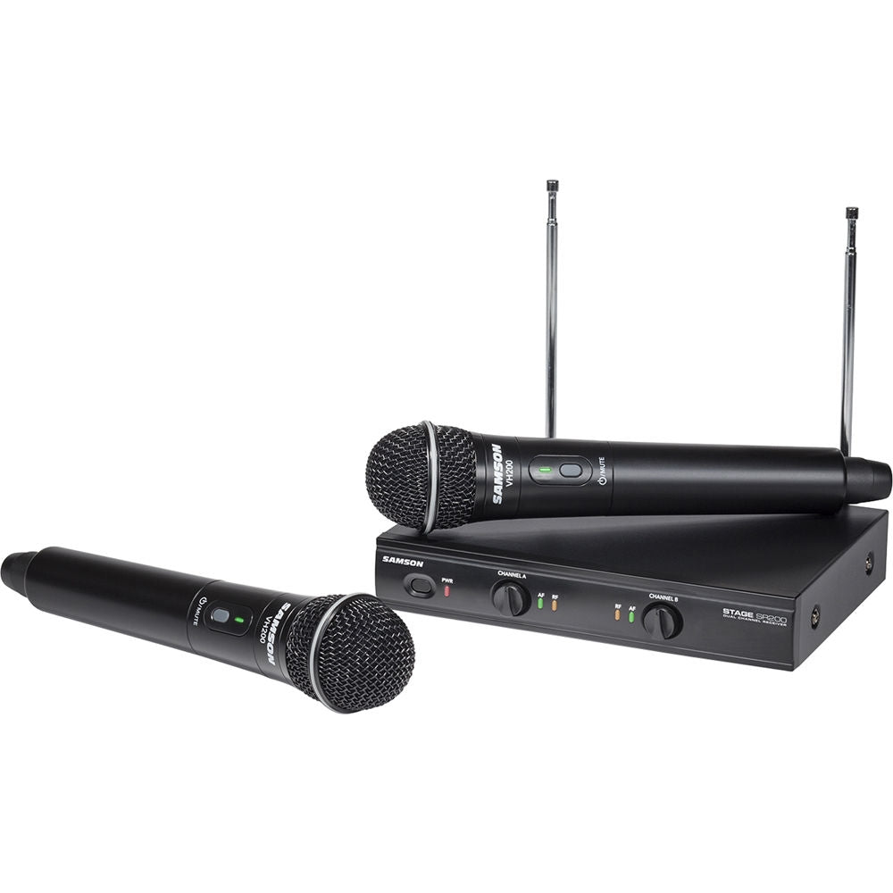 Samson Stage 200 Dual-Channel Handheld VHF Wireless System | Channel A