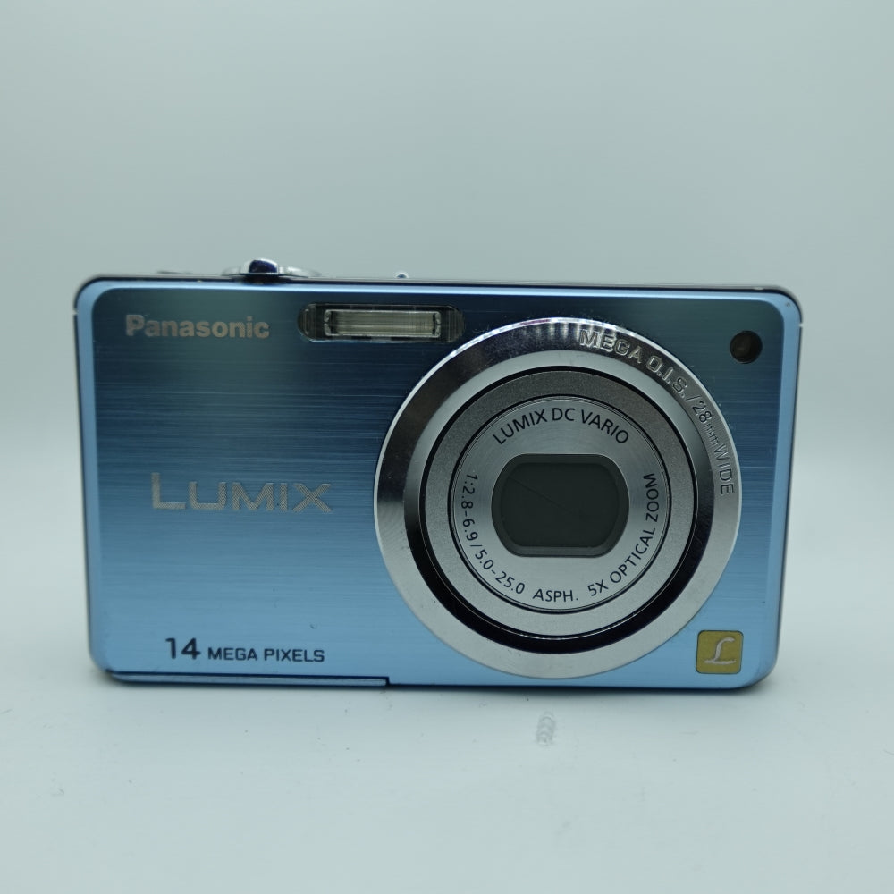 Used Panasonic Lumix DMC-FH3 Digital Point and Shoot Camera | Blue | U8