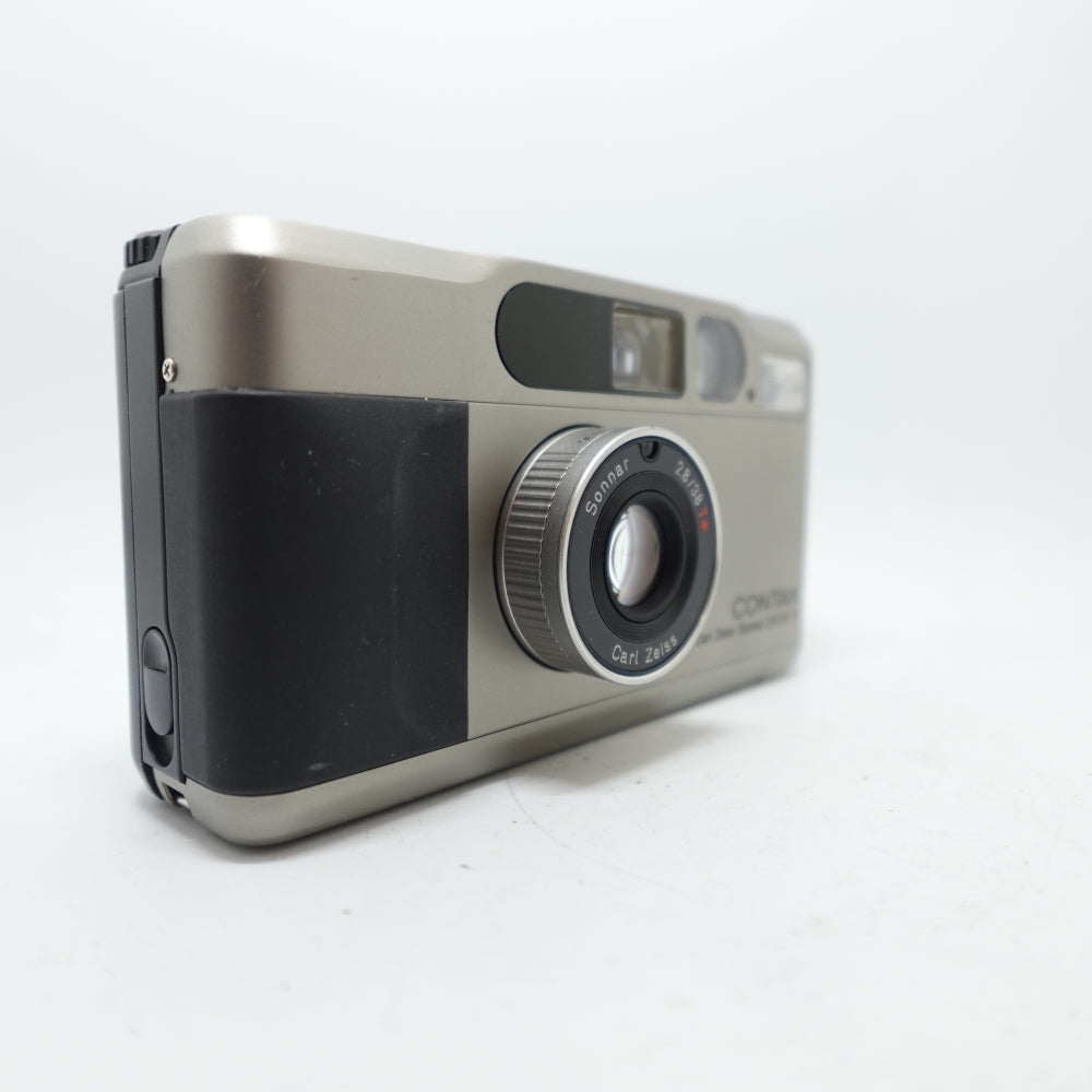 Used Contax T2 35mm Point and Shoot Camera | Silver | U9+