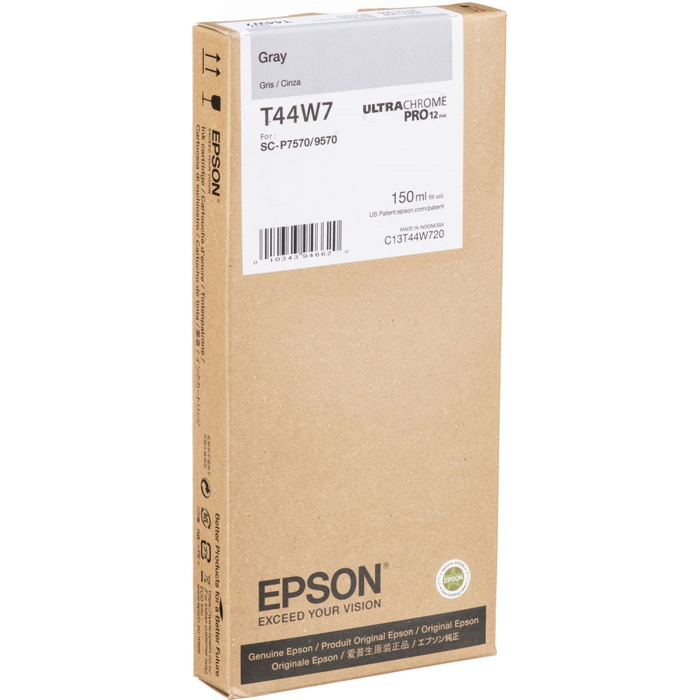 Epson UltraChrome PRO12 Gray Ink Cartridge | 150mL