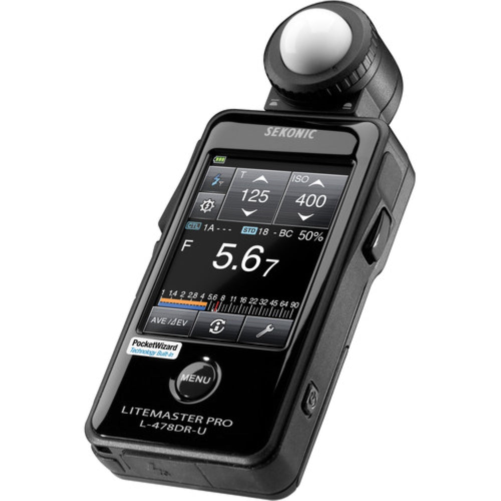 Sekonic LiteMaster Pro L-478DR-U Light Meter for PocketWizard System