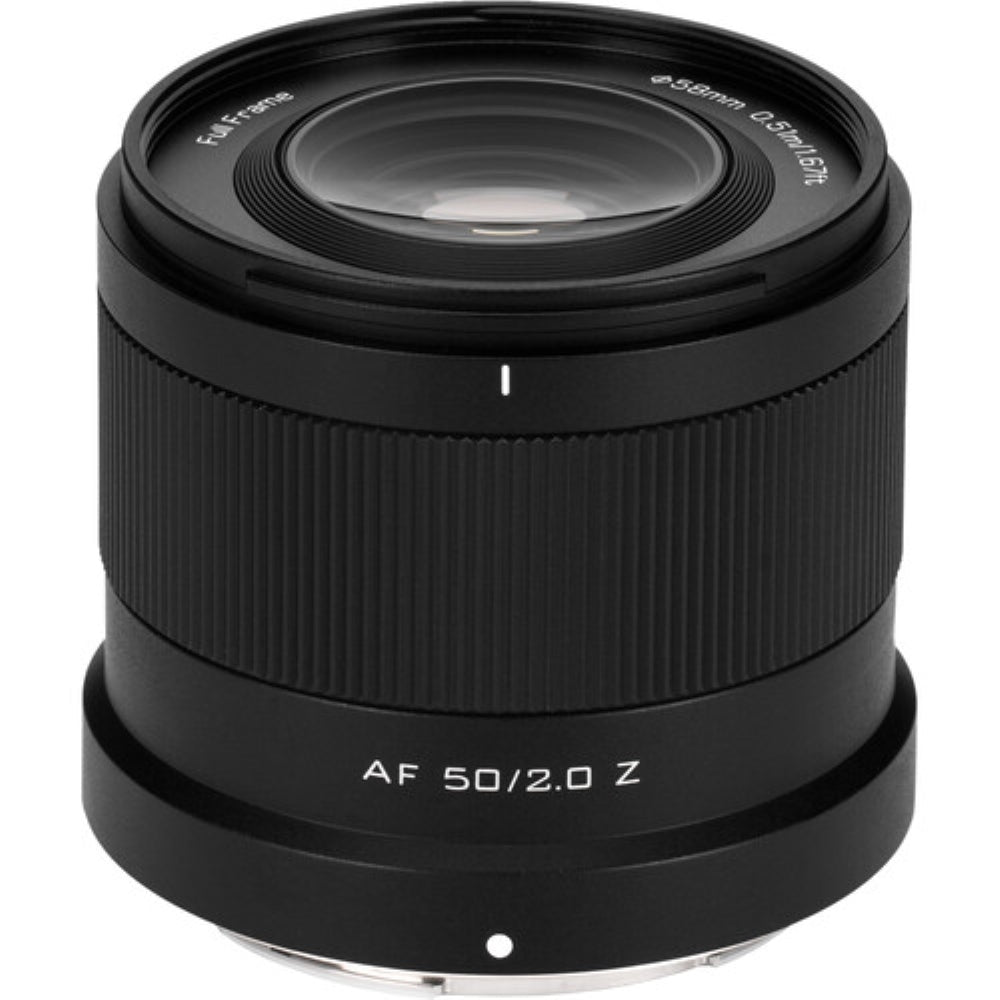 Viltrox AF 50mm f/2 Air Z Lens Compatible with Nikon Z Mount Bundle with UV Filter + Lens Cap Keeper + Cleaning Kit + Cleaning Cloth (5 Items)