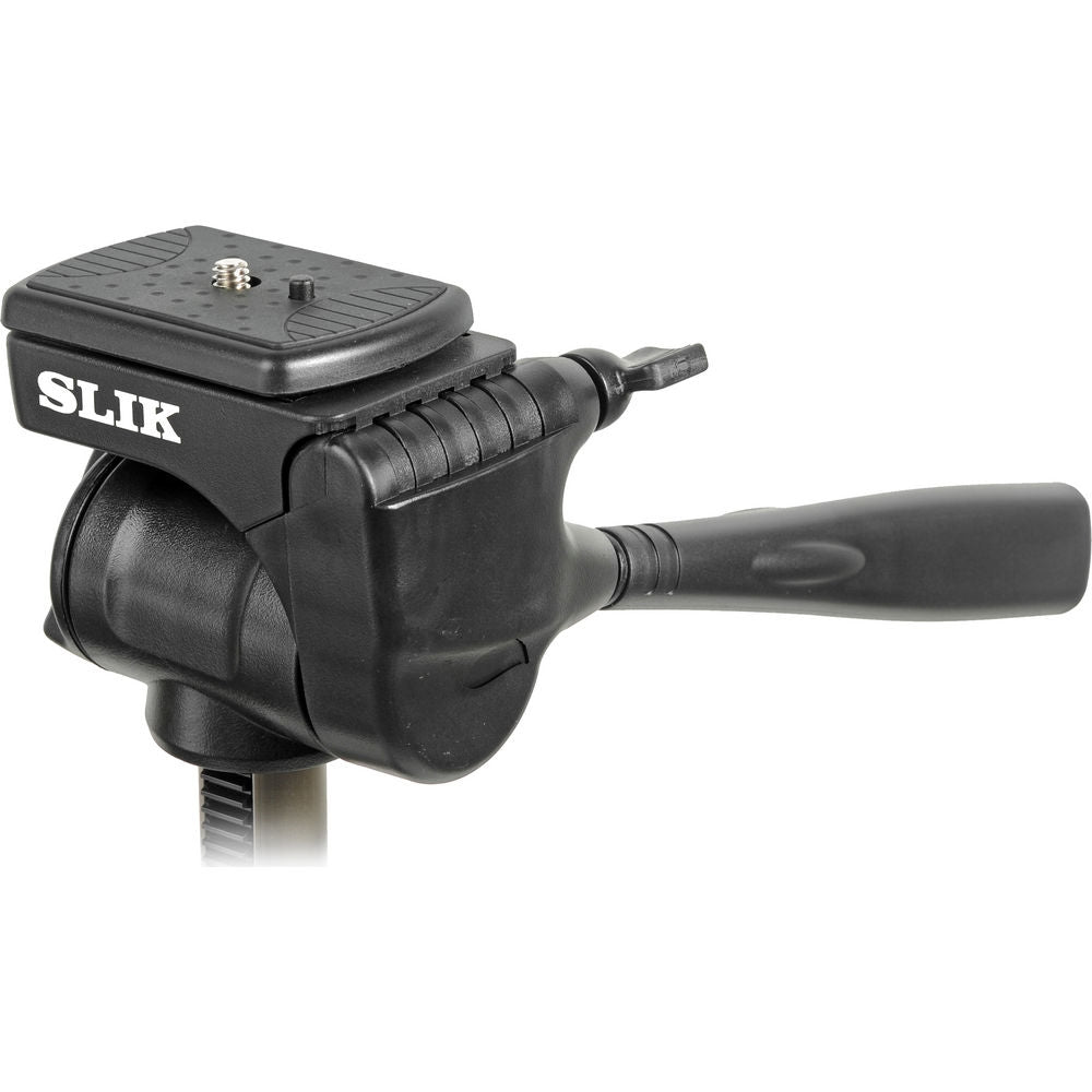 Slik U8000 Tripod with 3-Way, Pan-and-Tilt Head