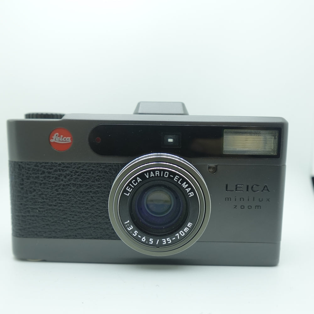 Used Leica Minilux Zoom 35mm Point and Shoot Camera | Black | U9