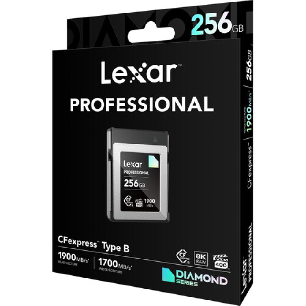 Lexar 256GB Professional CFexpress Type B Card DIAMOND Series