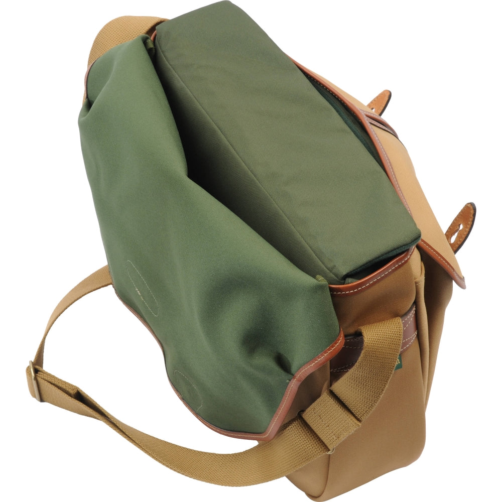 Billingham Hadley Shoulder Bag | Khaki / Tan Leather, Large