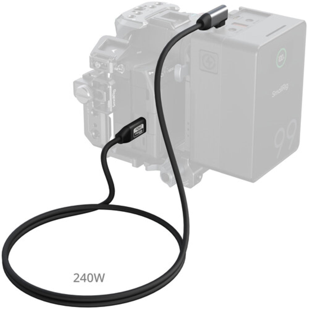SmallRig USB4 Cable | Right Angle, 39.4"