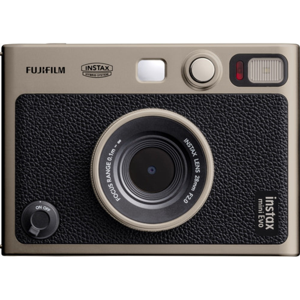 FUJIFILM INSTAX MINI EVO Limited Edition Hybrid Instant Camera | Titanium Gold