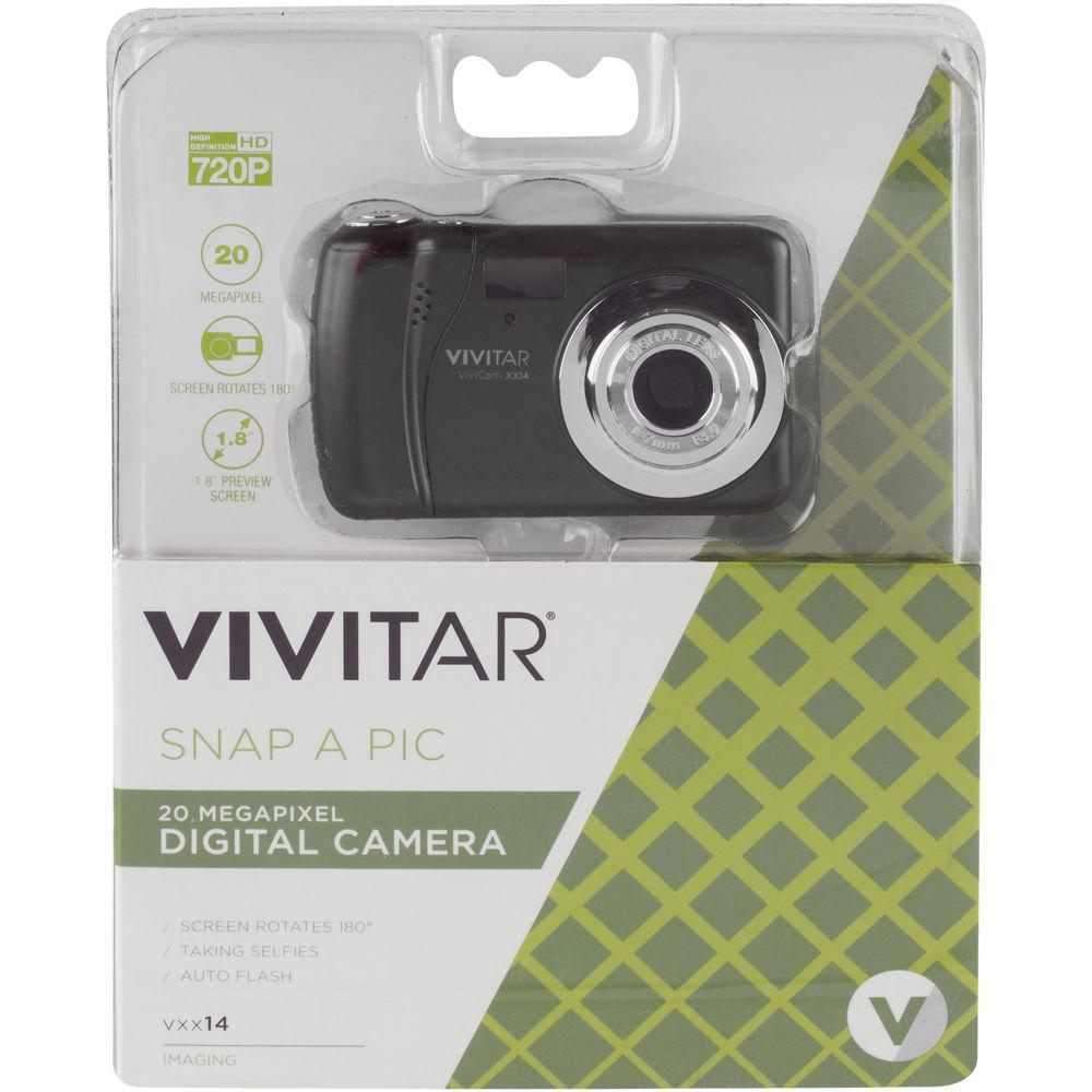 Vivitar ViviCam S126 Digital Camera (Black)