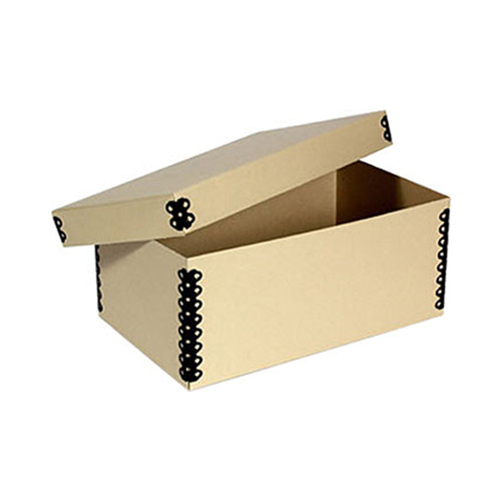 Archival Methods 04-003 Short Top Box | 4.5 x 6.5 x 10.5" ,Tan