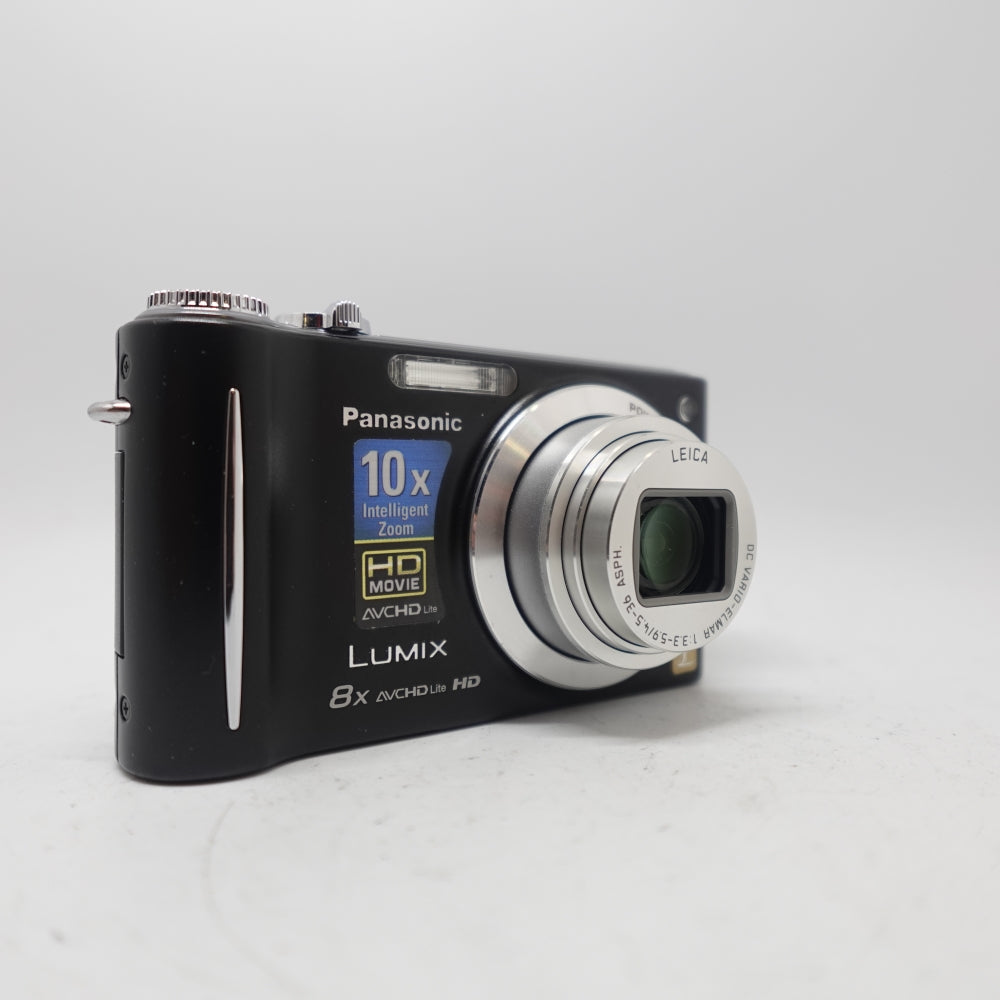 Used Panasonic Lumix DMC-ZR3 Digital Point and Shoot Camera | Black | U8+