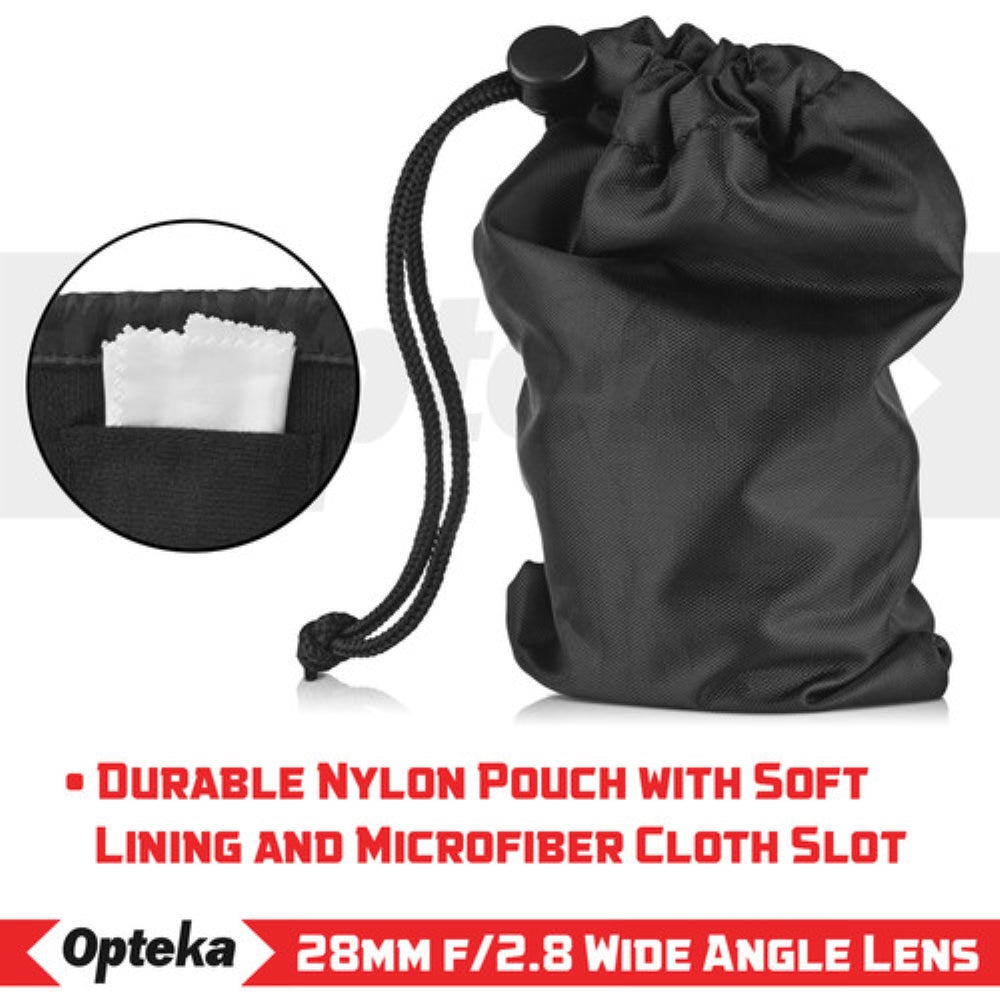 Opteka 12mm f/2.8 Lens for Fujifilm X