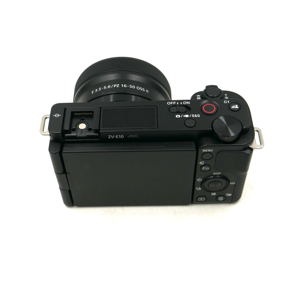 Sony ZV-E10 Mirrorless Camera with 16-50mm f/3.5-5.6 II Lens | Black  **OPEN BOX**