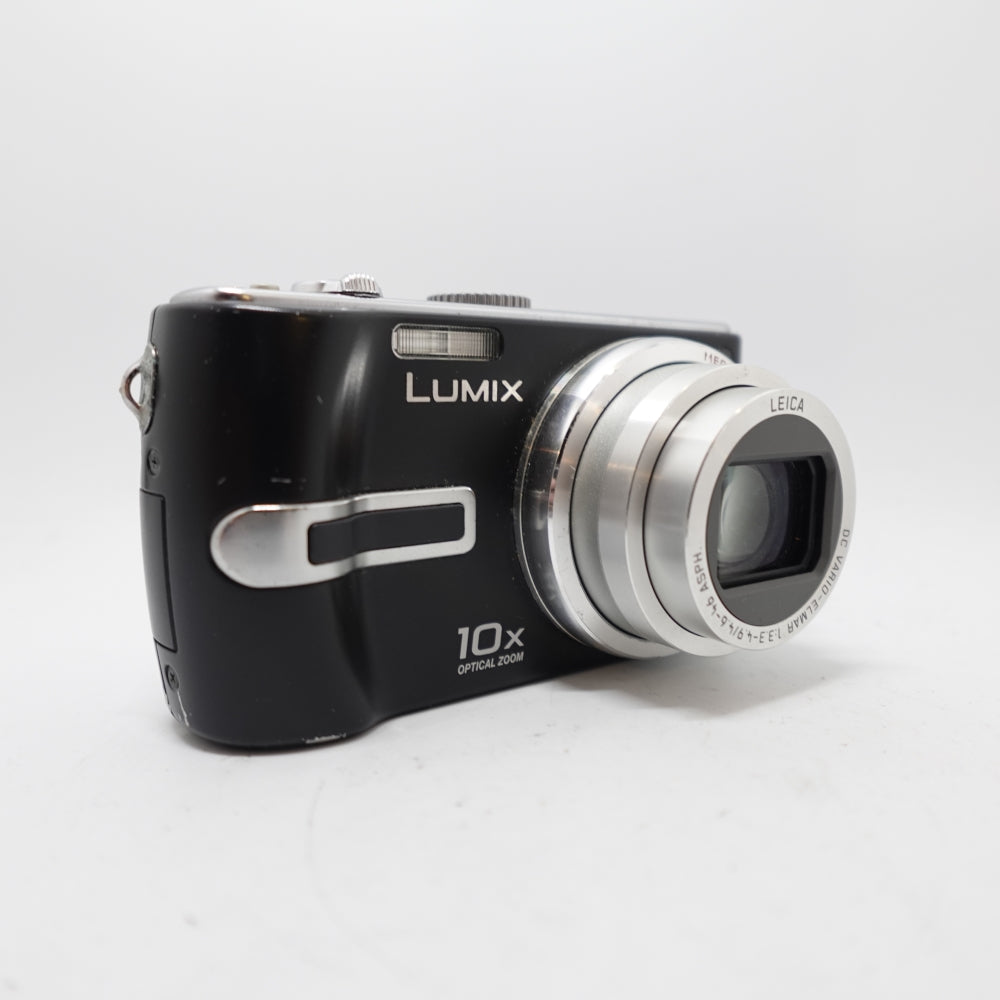 Used Panasonic Lumix DMC-TZ3 Digital Point and Shoot Camera | Black | U8+