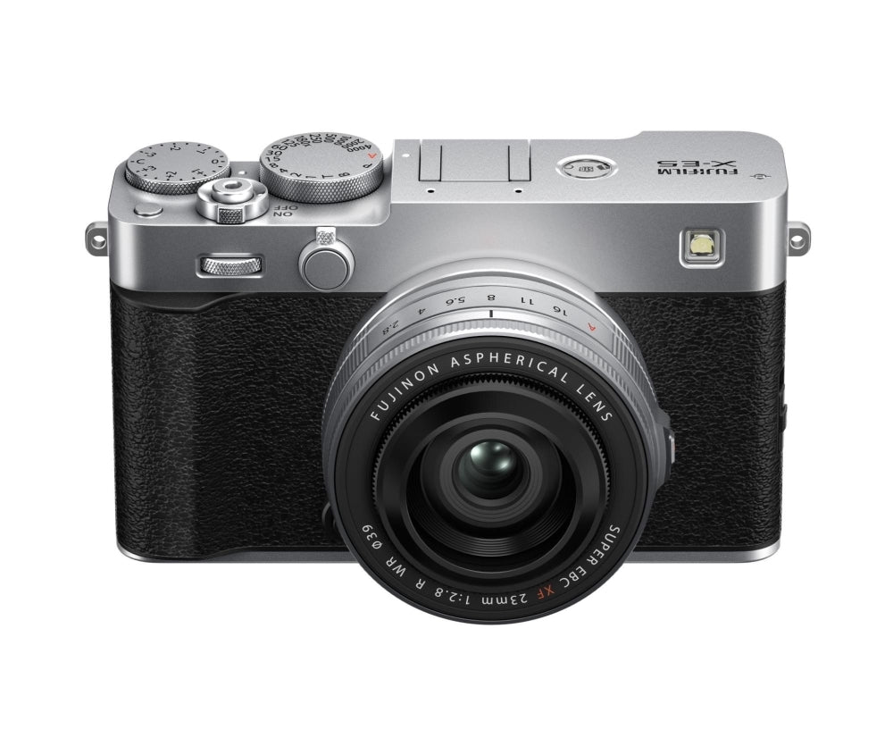 FUJIFILM X-E5 Mirrorless Camera with XF 23mm f/2.8 R WR Lens | Silver  **OPEN BOX**