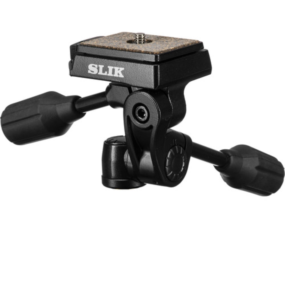 Slik SH-704E 3-Way Pan/Tilt Head w/ Quick Release