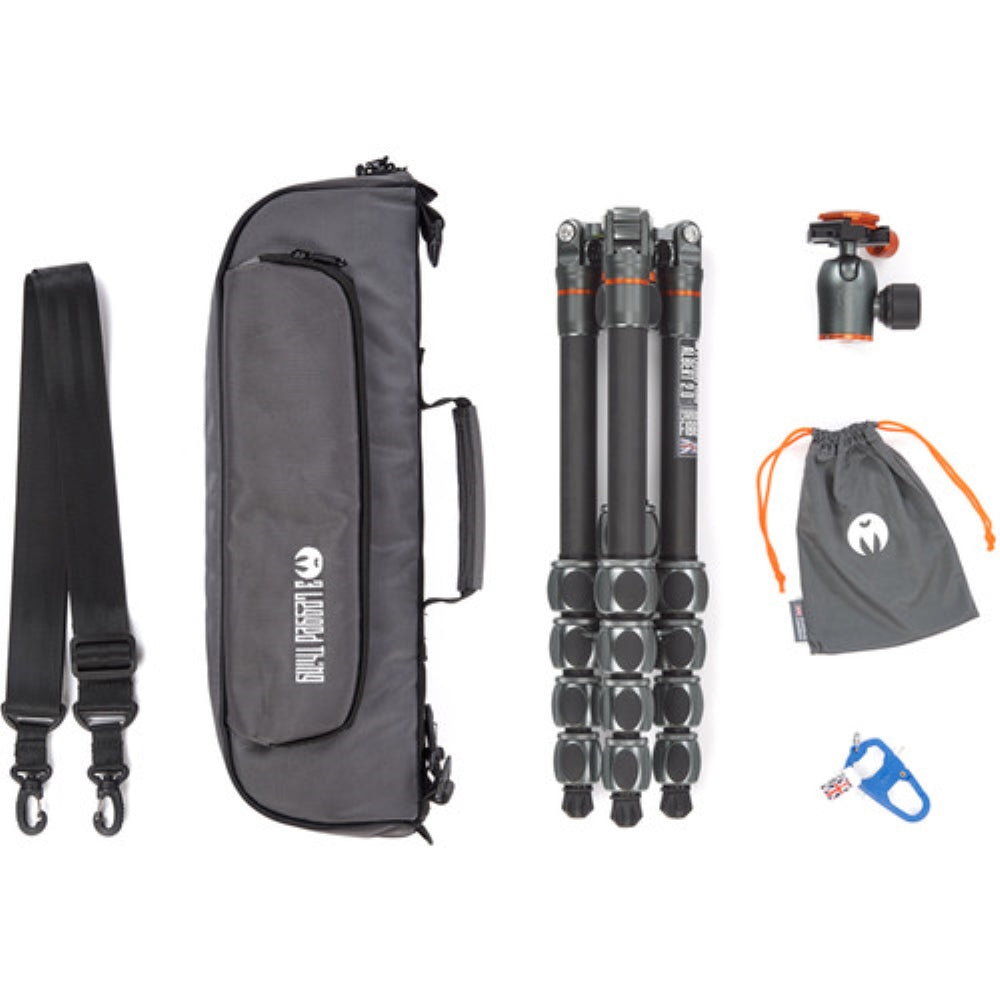 3 Legged Thing Albert 2.0 Tripod Kit with AirHed Pro Ball Head | Gray