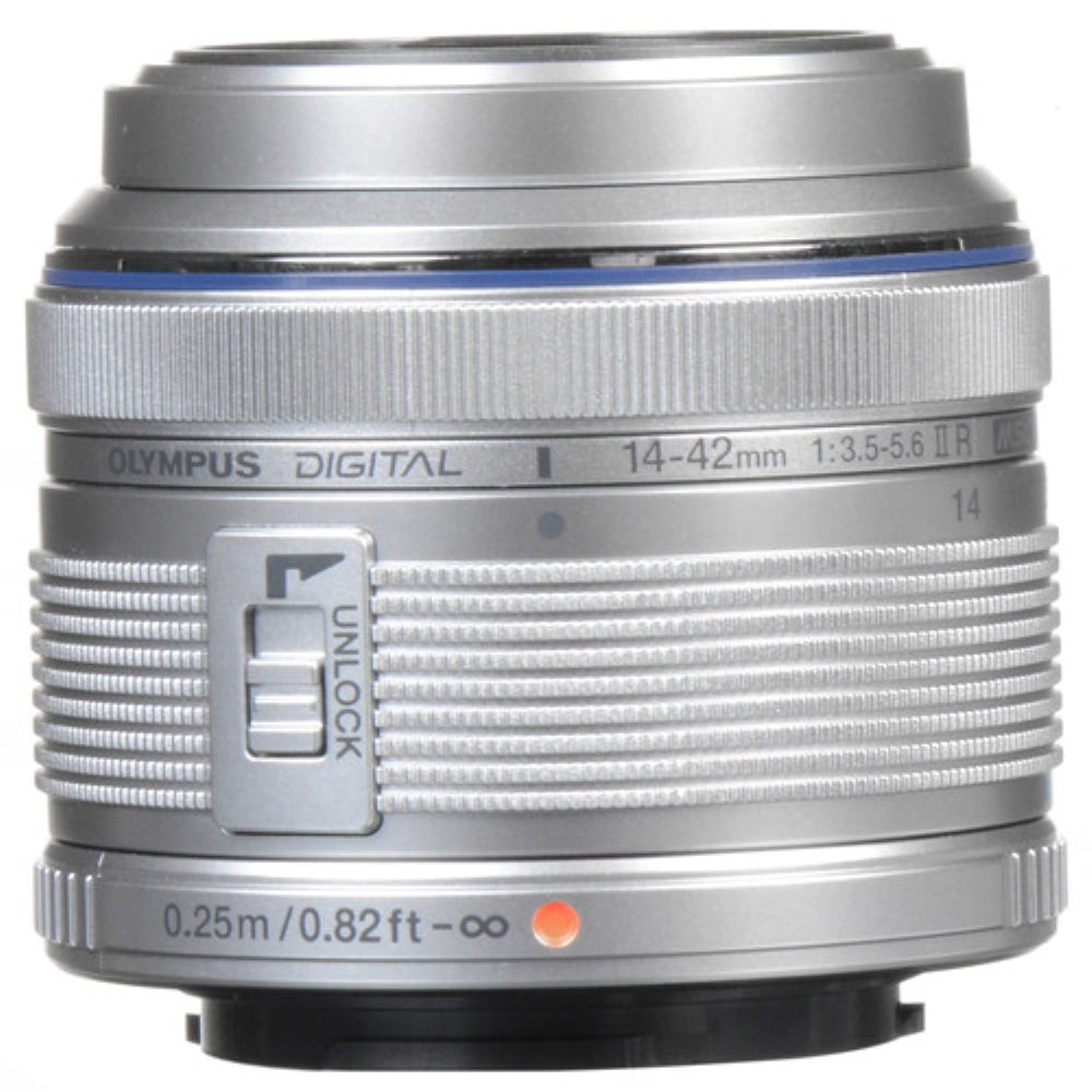 Olympus M.Zuiko Digital 14-42mm f/3.5-5.6 II R Lens | Silver